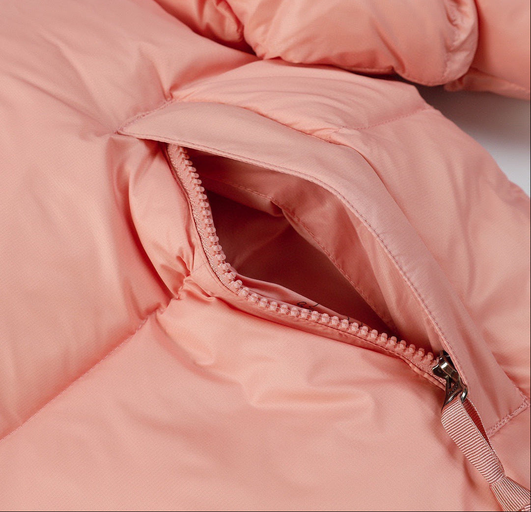 The North Face Nuptse Short Down Jacket "Pink"