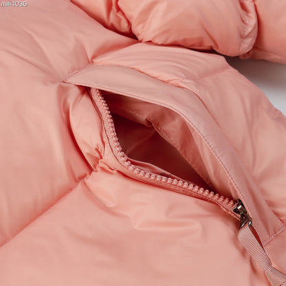 The North Face Nuptse Short Down Jacket "Peach Pink"