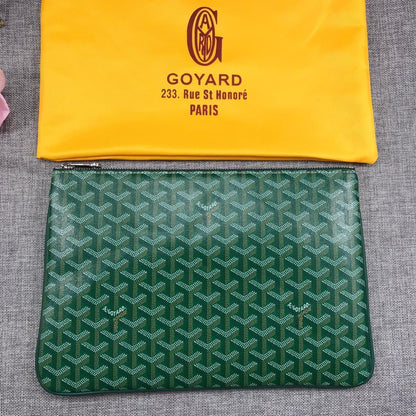 Goyard Sénat MM Pouch "Green"