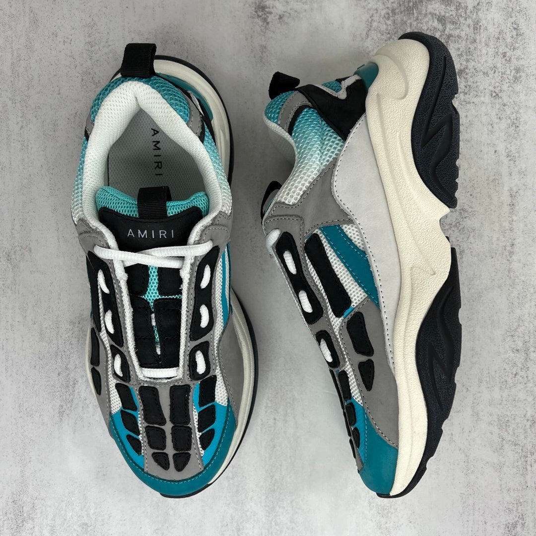 Amiri Bone Runner "White-Black-Blue"