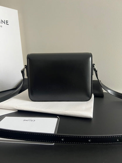 Celine Teen Triomphe Bag in Shiny Calfskin