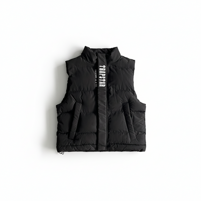 Trapstar Decoded Down Vest "Black-White"