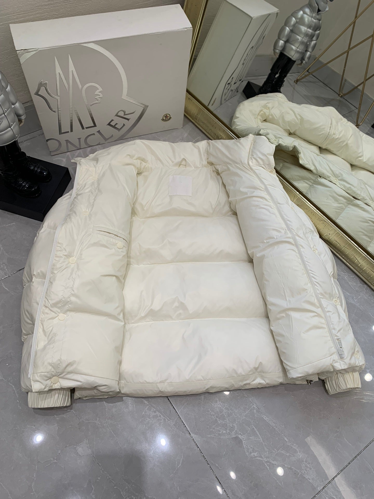 Moncler Misam Down Jacket "White"