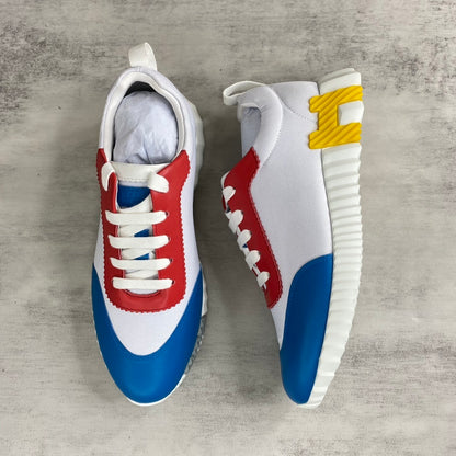 Hermes Bouncing Sneakers "Grey-Blue-Red"