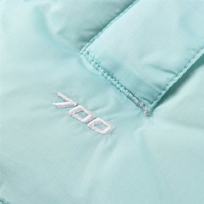 The North Face 700 Down Vest "Baby Blue-Black"