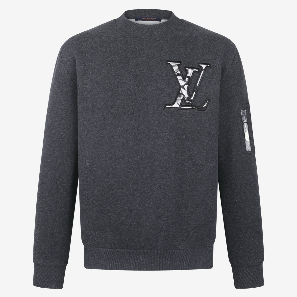 Louis Vuitton LV Monogram Sweatshirt "Grey"