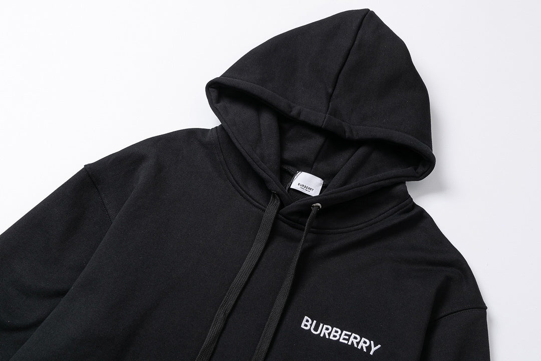 Burberry Monogram Motif Hoodie "Black"
