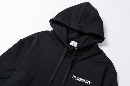 Burberry Monogram Motif Hoodie "Black"