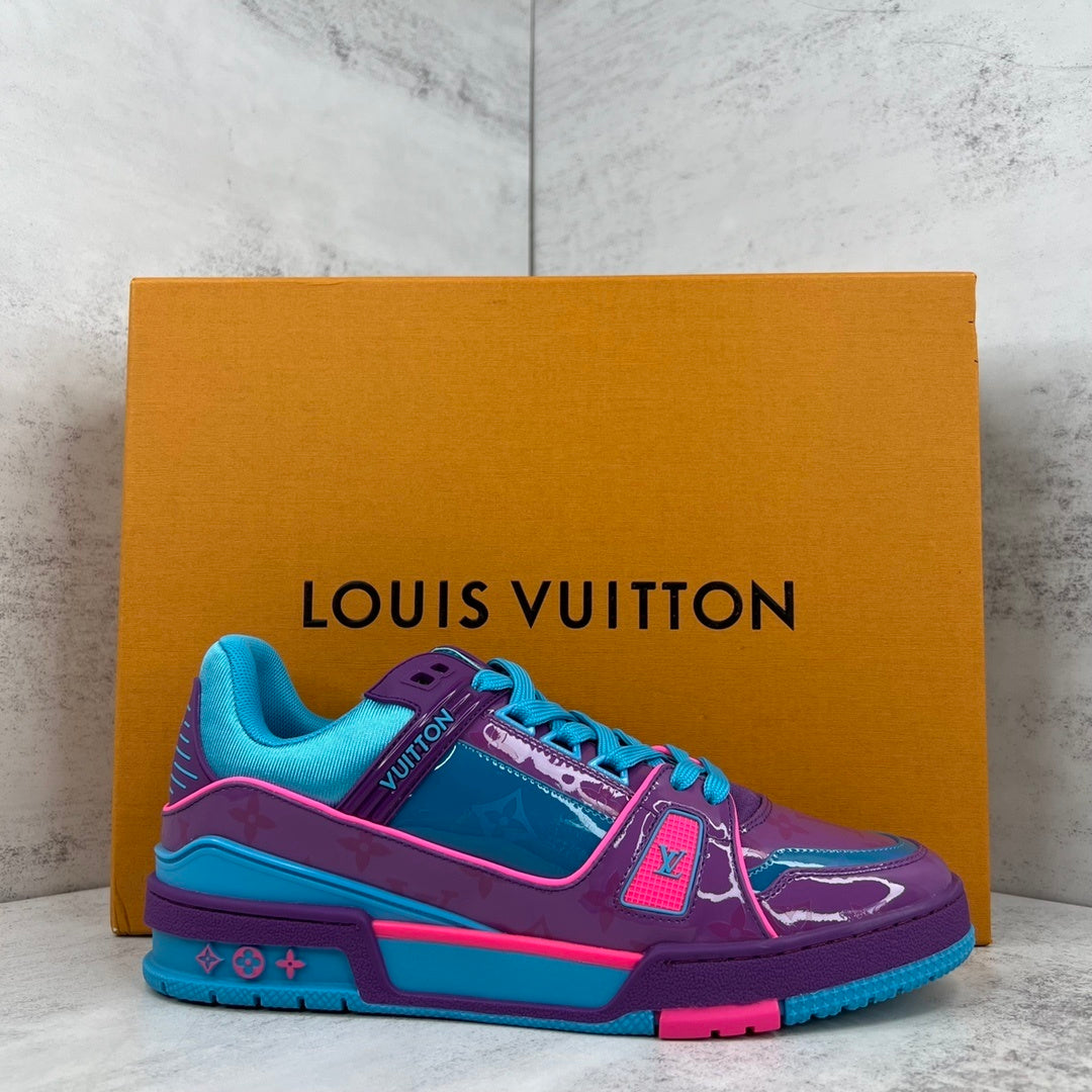Louis Vuitton Trainers "Purple-Teal"