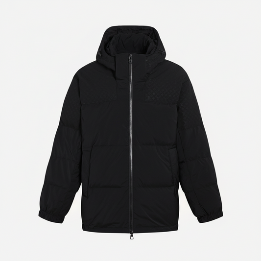 Louis Vuitton Placed Monogram Down Jacket "Black"