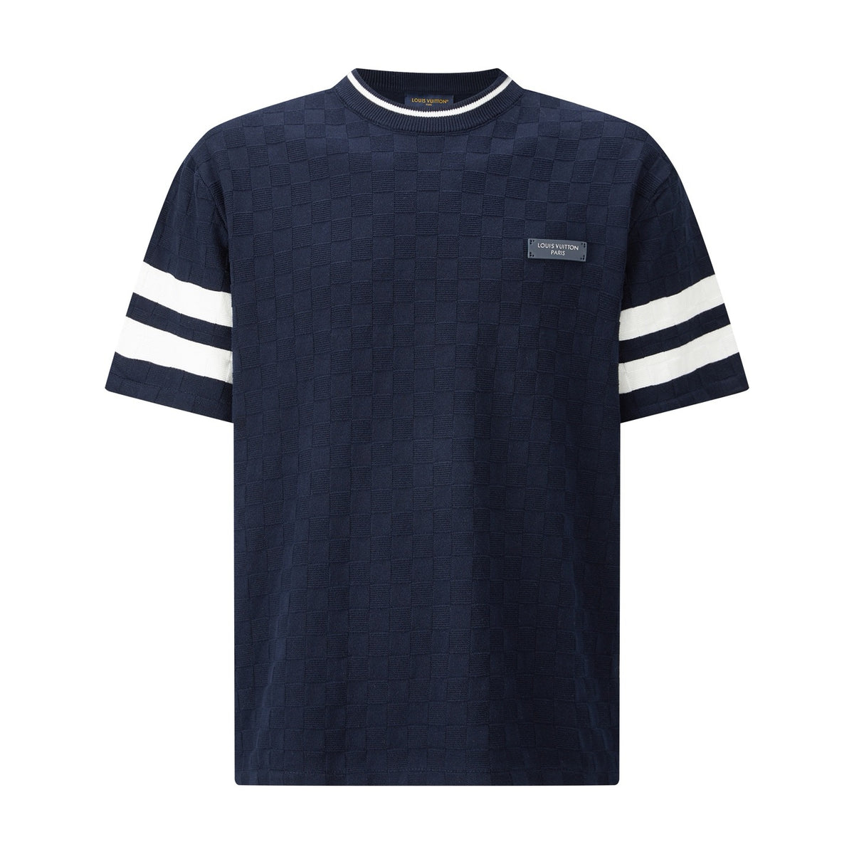 Louis Vuitton Damier Terry Tennis T-Shirt "Dark Navy"