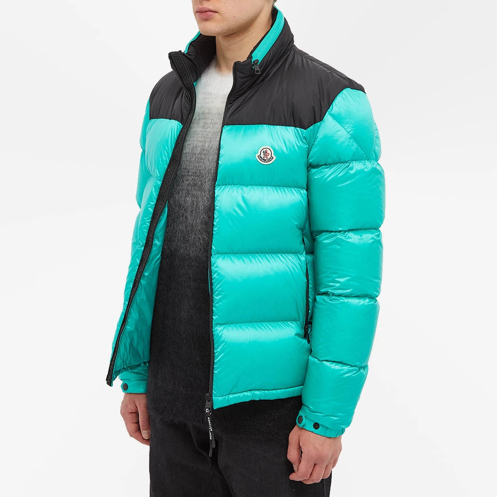 Moncler Peuplier Down Jacket "Green-Black"