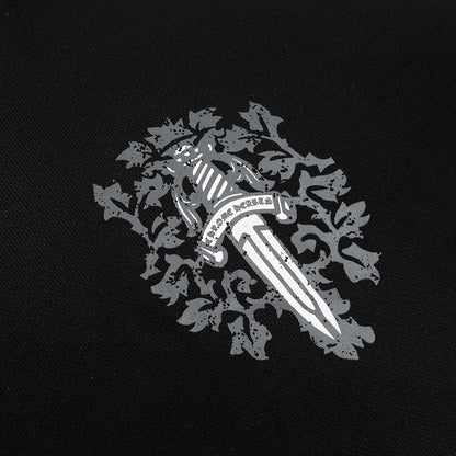 Chrome Hearts Zip-Up Hoodie "Black-Grey-White"