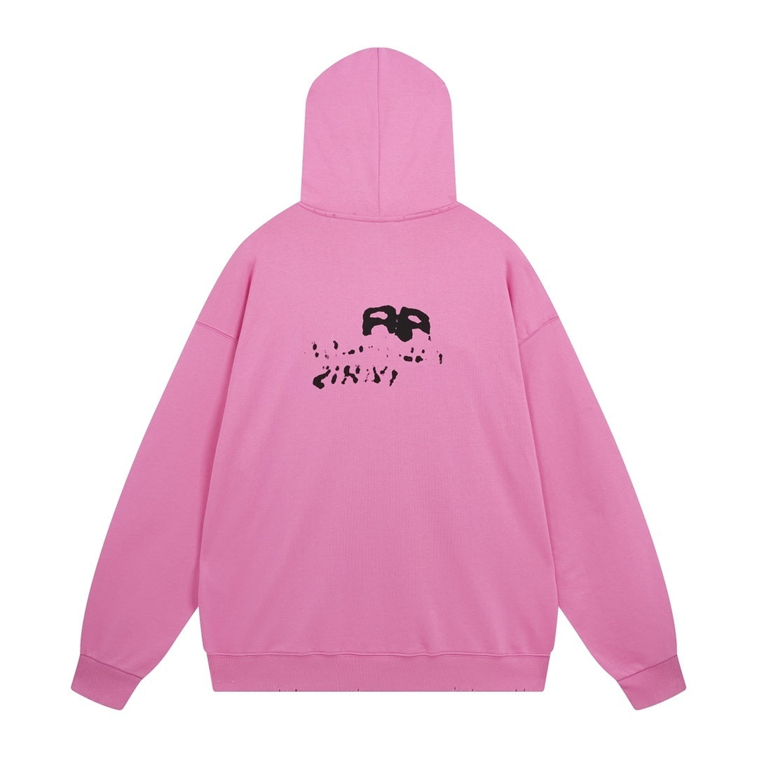 Balenciaga Hoodie "Pink-Black"