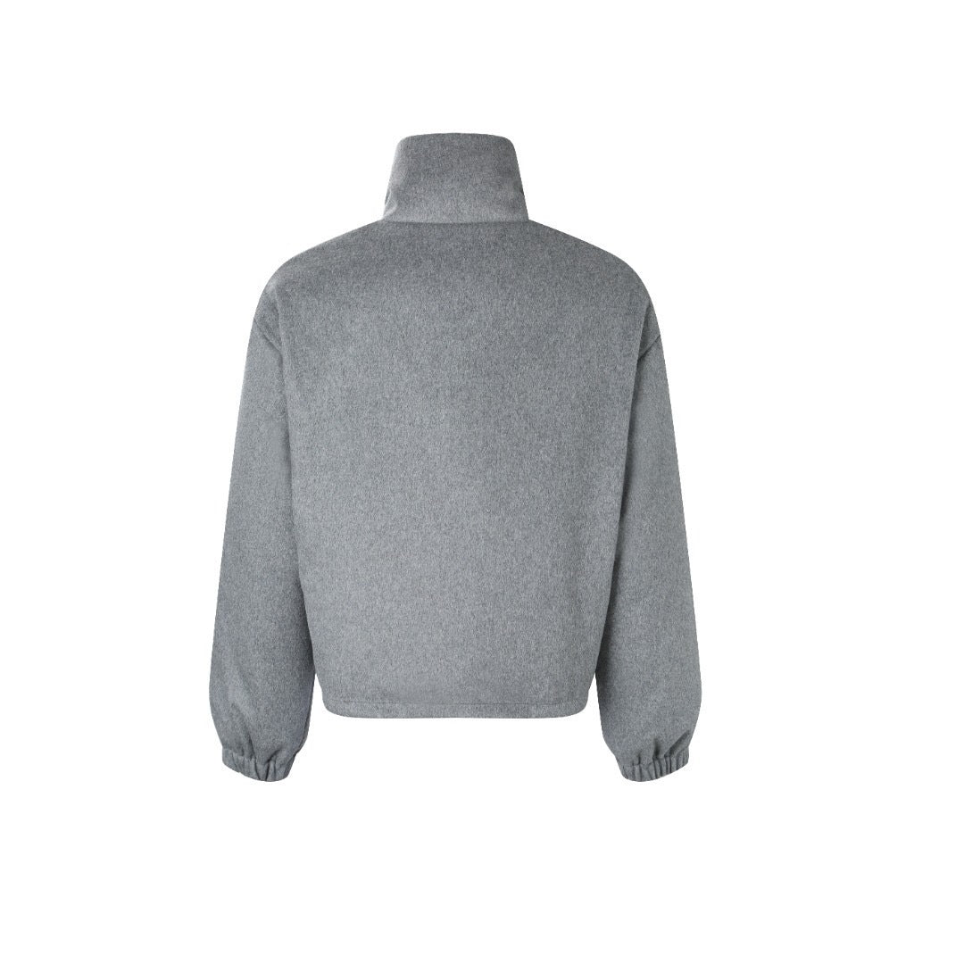Miu Miu Fleece Down Jacket "Grey"