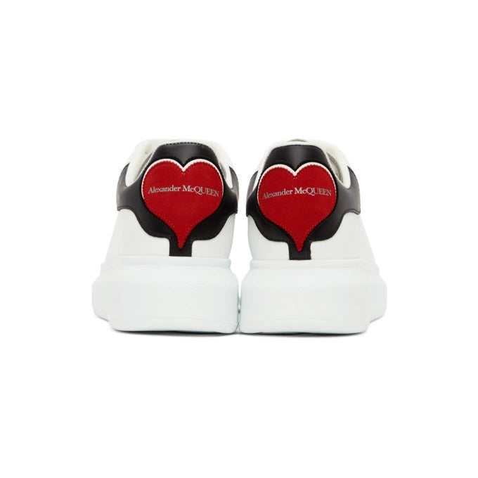Alexander McQueen Oversized "White-Black Heart"