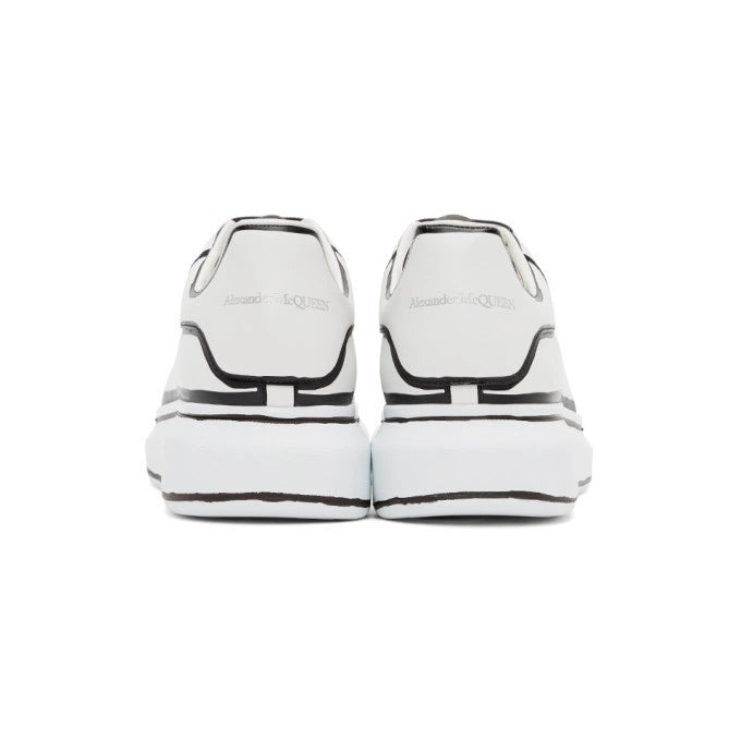 Alexander McQueen Oversized "White-Black Outline"