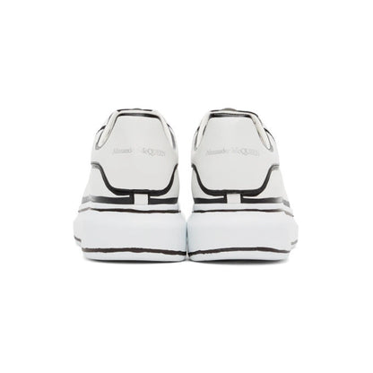 Alexander McQueen Oversized "White-Black Outline"