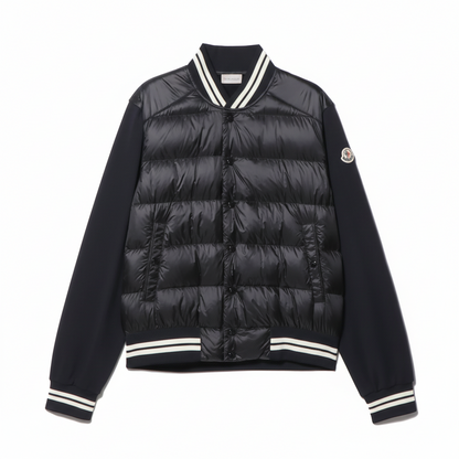 Moncler Paneled Down Jacket "Black"