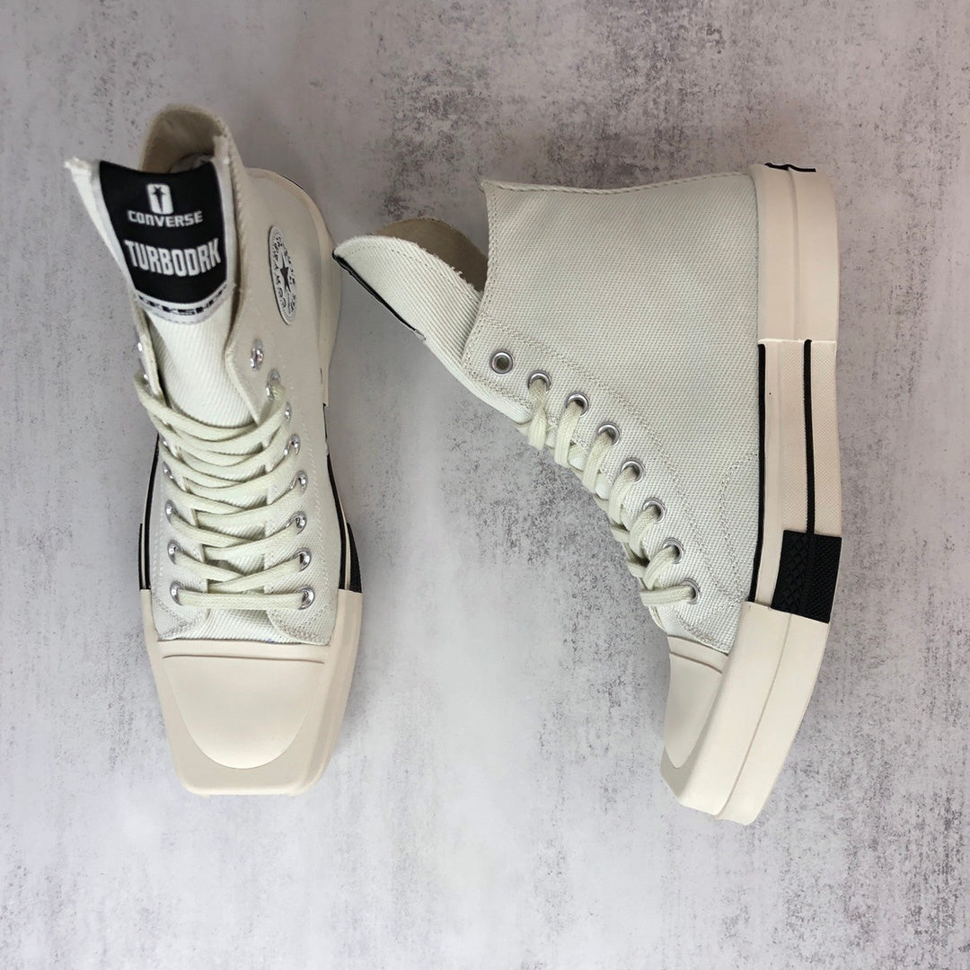 Rick Owens x Converse TURBODRK High "White"
