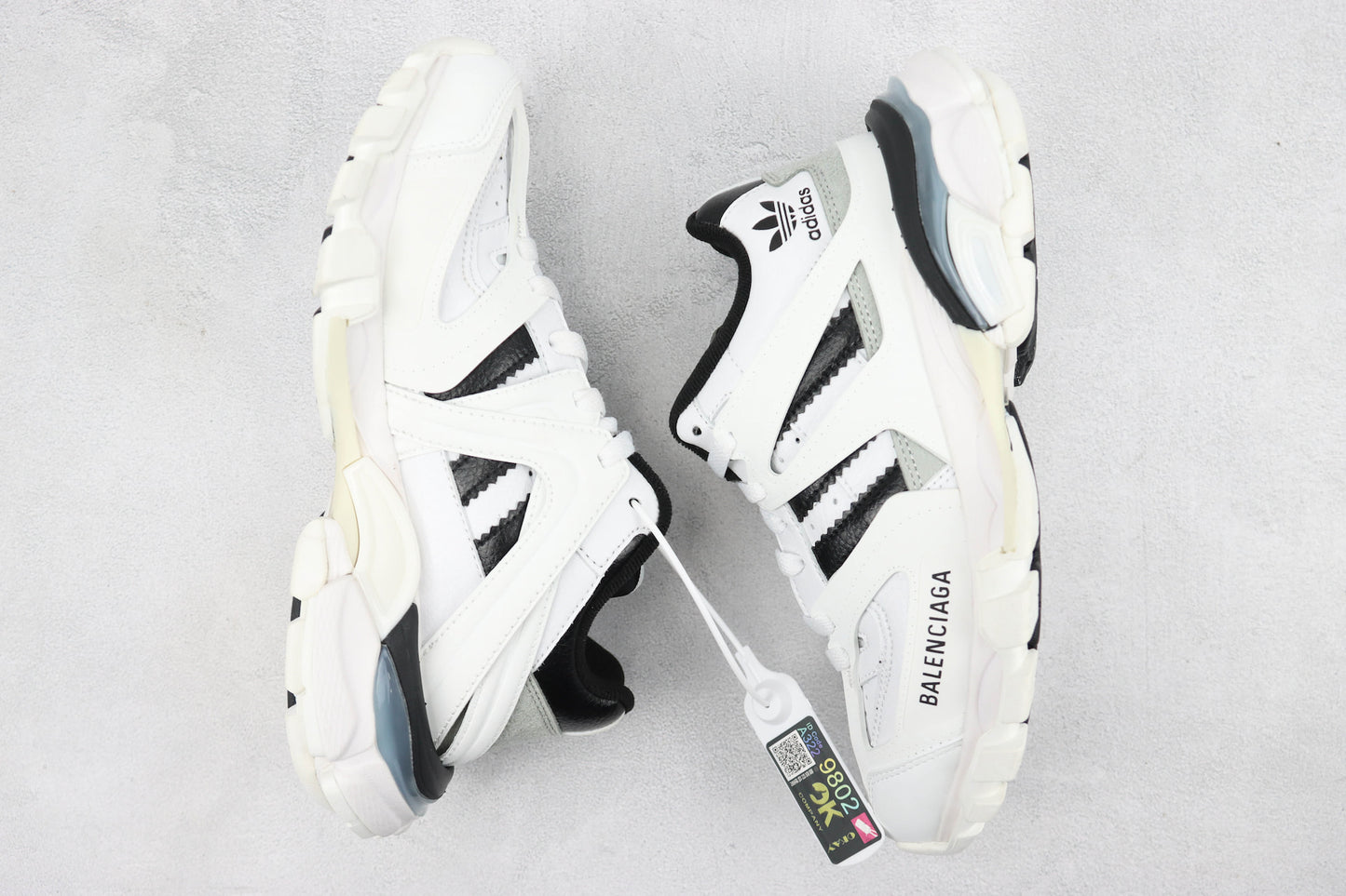 Balenciaga x Adidas Track "White-Black"