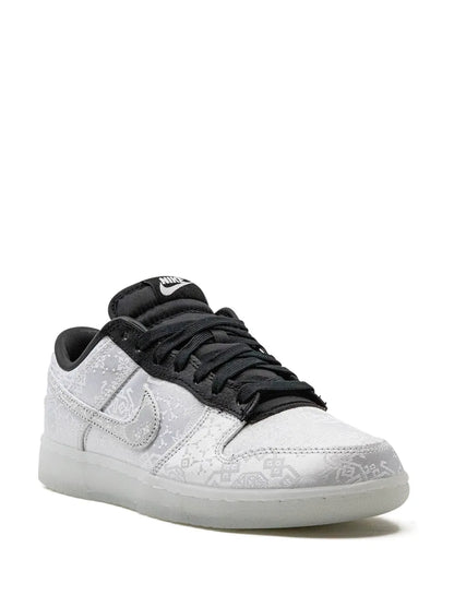 Clot x Fragment Design x Nike Dunk "White-Black"