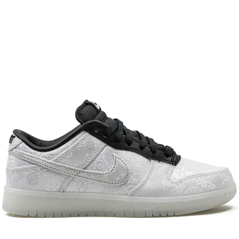 Clot x Fragment Design x Nike Dunk "White-Black"