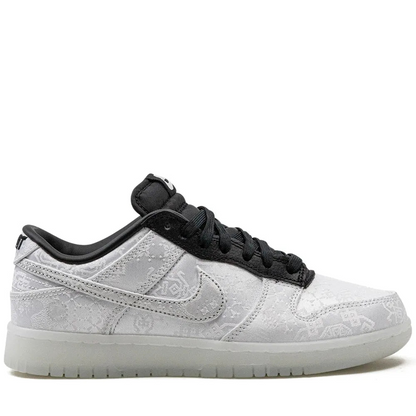Clot x Fragment Design x Nike Dunk "White-Black"