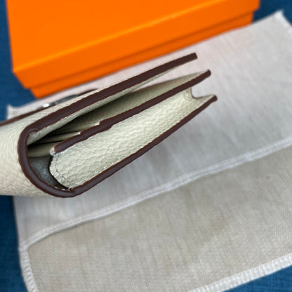 Hermes Bearn Wallet "White"