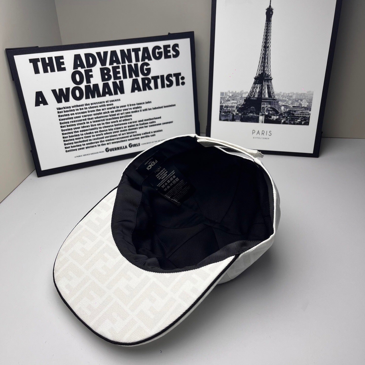 Fendi FF Cotton Baseball Cap