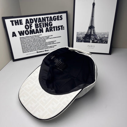 Fendi FF Cotton Baseball Cap
