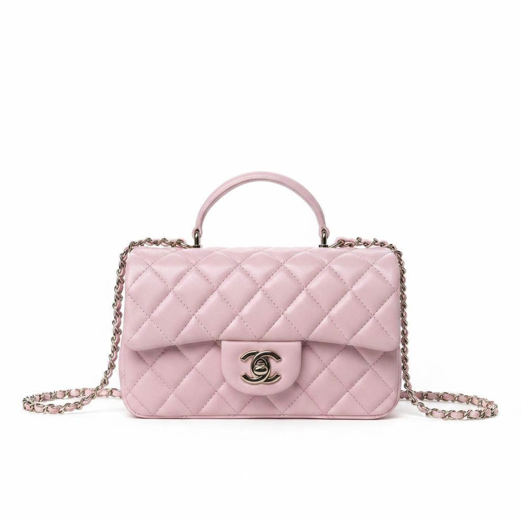 Chanel Large Flap Bag With Top Handle