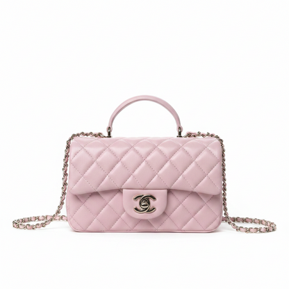 Chanel Large Flap Bag With Top Handle