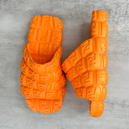 Fendi Cloud Slides "Orange"