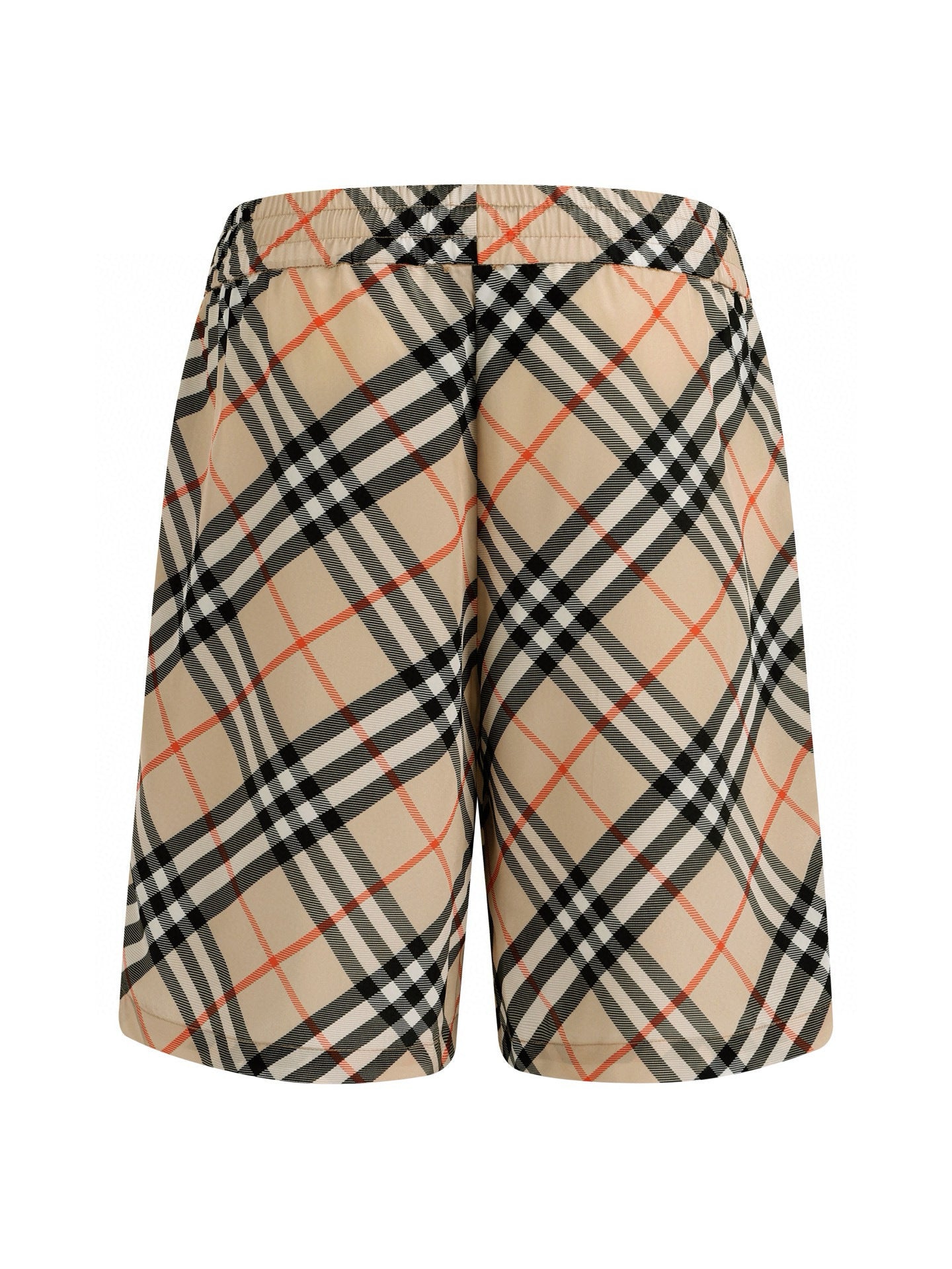 Burberry Check Silk Shorts