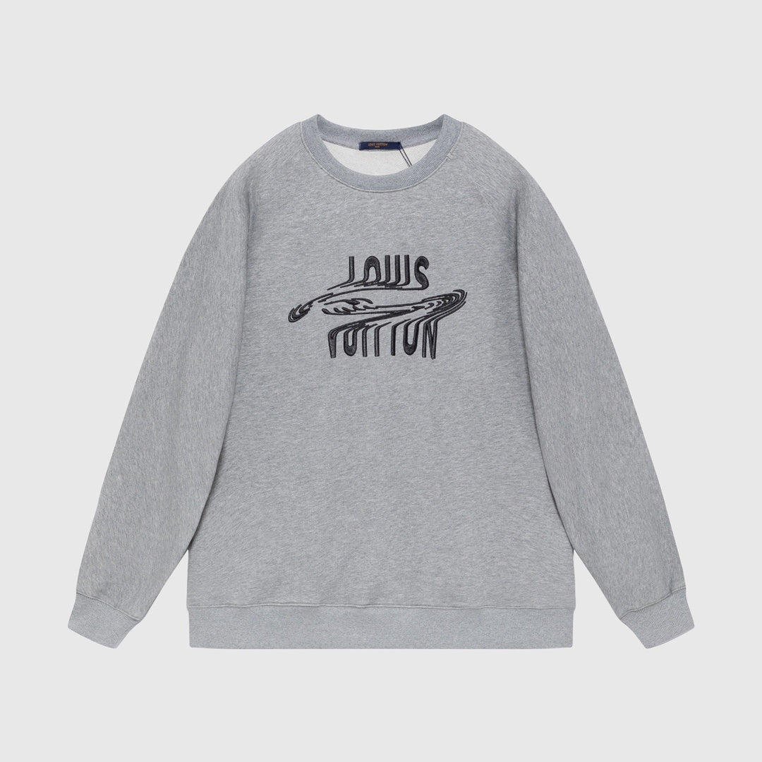 Louis Vuitton Distorted Sweatshirt "Grey"