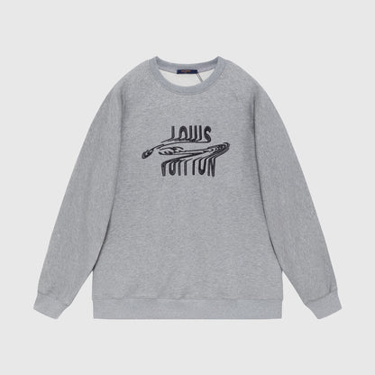 Louis Vuitton Distorted Sweatshirt "Grey"