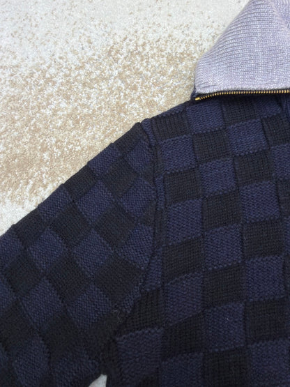 Louis Vuitton Damier Knit Blouson "Black"