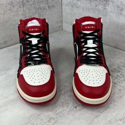 Amiri Skel Top High "Red-Black-White"