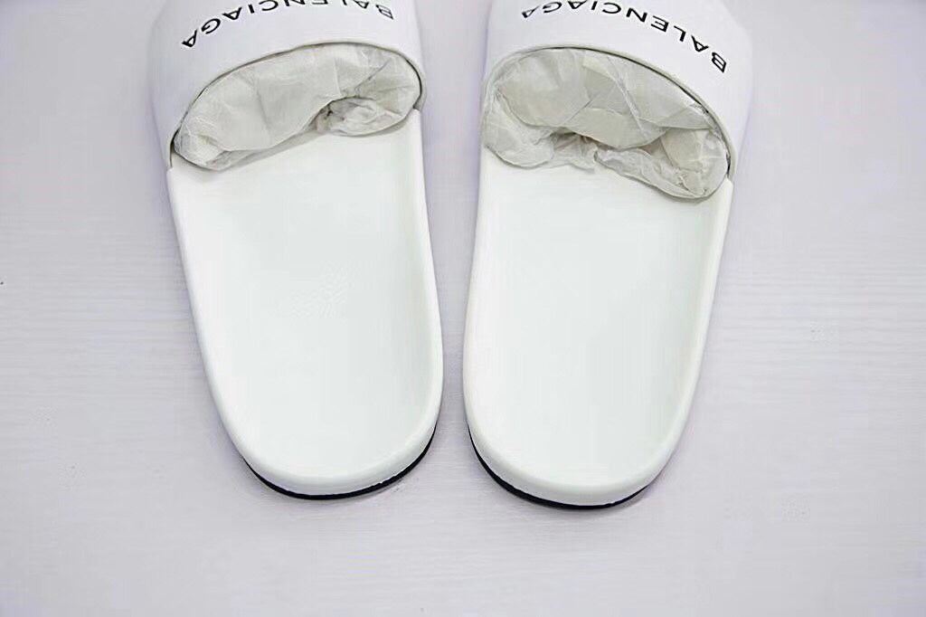 Balenciaga Slides "White"