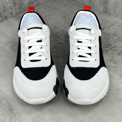 Hermes Bouncing Sneakers "Black-Grey-Red"