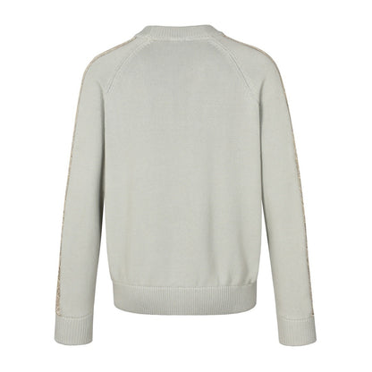 Dior Sweater with Dior Oblique Inserts "Gray"
