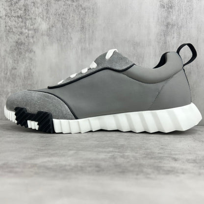 Hermes Bouncing Sneakers "Grey-White-Black"