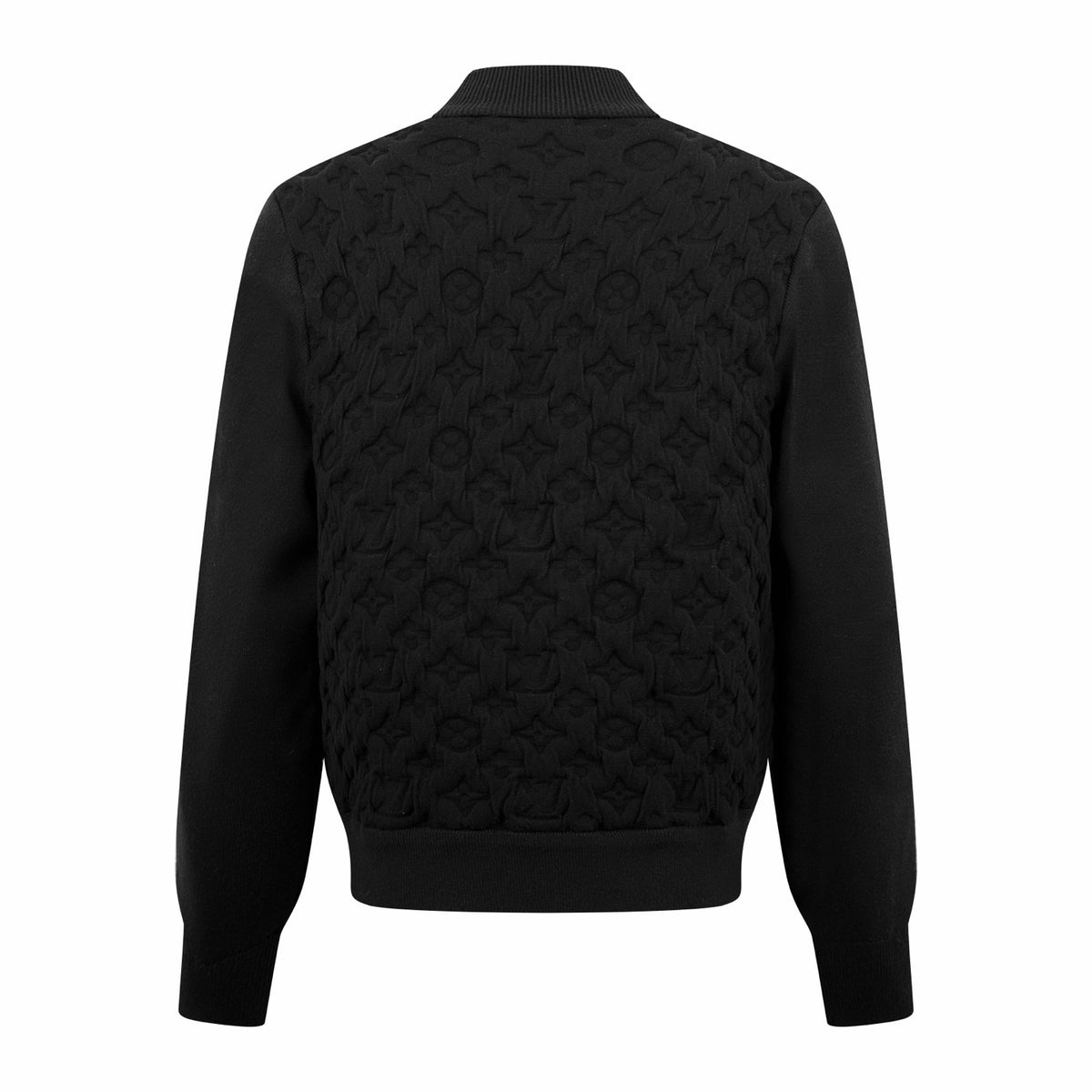 Louis Vuitton Monogram Padded Wool Blend Bomber "Black"