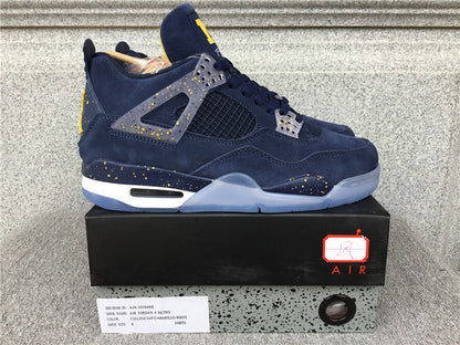 Air Jordan 4 Retro PE "Michigan"