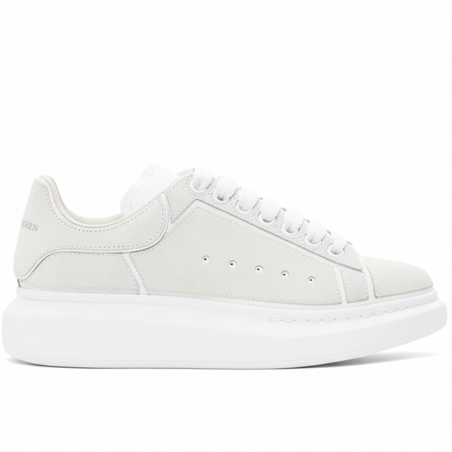Alexander McQueen Oversized "Beige Suede Paneled"