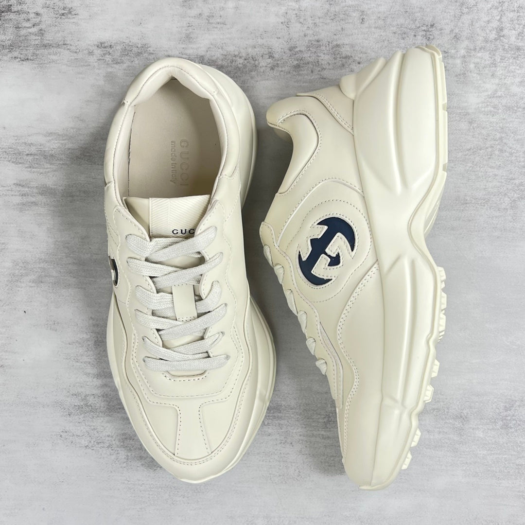 Gucci Rhyton Interlocking G "Beige-Black"