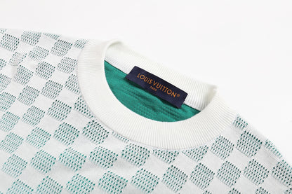 Louis Vuitton Damier Gradient Jacquard Pullover "Multicolor"