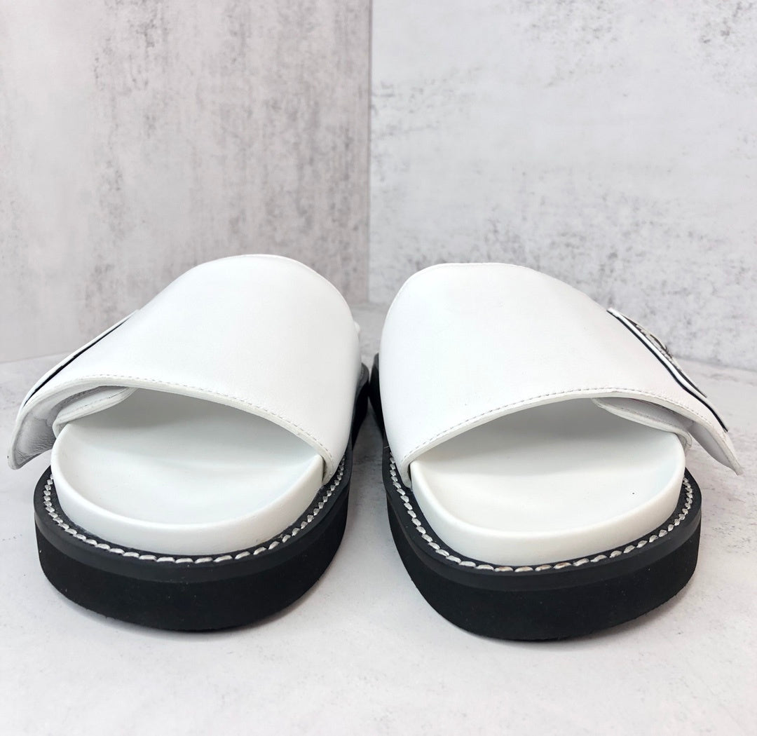 Louis Vuitton Slides "White-Black"