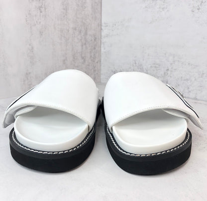 Louis Vuitton Slides "White-Black"